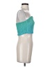 Shein Teal Tube Top Size 4 - photo 4