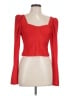 Guess Red Long Sleeve Top Size L - photo 1