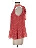 Max Studio 100% Polyester Red Sleeveless Blouse Size S - photo 5