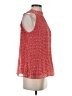 Max Studio 100% Polyester Red Sleeveless Blouse Size S - photo 4