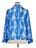 Worthington 100% Polyester Blue Long Sleeve Blouse Size XL - photo 2