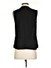Talbots 100% Polyester Black Sleeveless Blouse Size S - photo 2