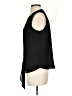 Talbots 100% Polyester Black Sleeveless Blouse Size S - photo 5