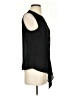 Talbots 100% Polyester Black Sleeveless Blouse Size S - photo 4