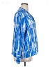 Worthington 100% Polyester Blue Long Sleeve Blouse Size XL - photo 4