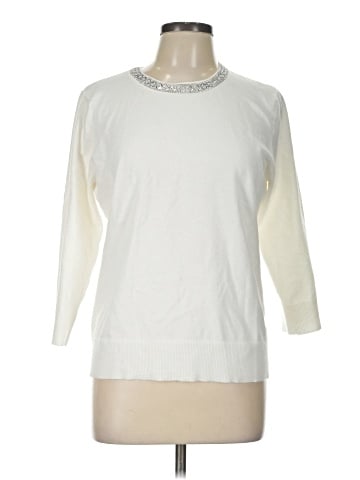 Liz Claiborne Career 3/4 Sleeve T-Shirt (view 1)