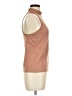 Calia Brown Short Sleeve Turtleneck Size M - photo 4