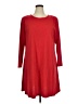 Willow Ridge Solid Red Casual Dress Size 1X - photo 1