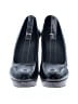 Donald J Pliner Graphic Black Heels Size 7 1/2 - photo 2