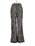Lou & Grey Animal Print Silver Casual Pants Size S - photo 2
