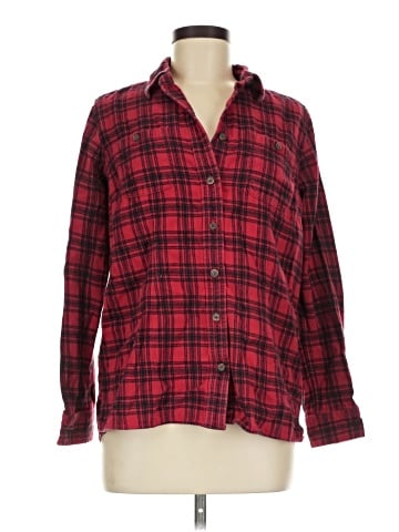 Duluth Trading Co. Long Sleeve Button-Down Shirt (view 1)