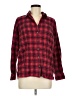 Duluth Trading Co. 100% Cotton Plaid Red Long Sleeve Button-Down Shirt Size M - photo 1