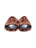 Melissa + Simon Miller Paisley Orange Sandals Size 9 - photo 2