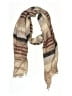 BP. 100% Acrylic Brown Ivory Scarf One size - photo 1