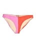PilyQ Color Block Pink Swimsuit Bottoms Size M - photo 1