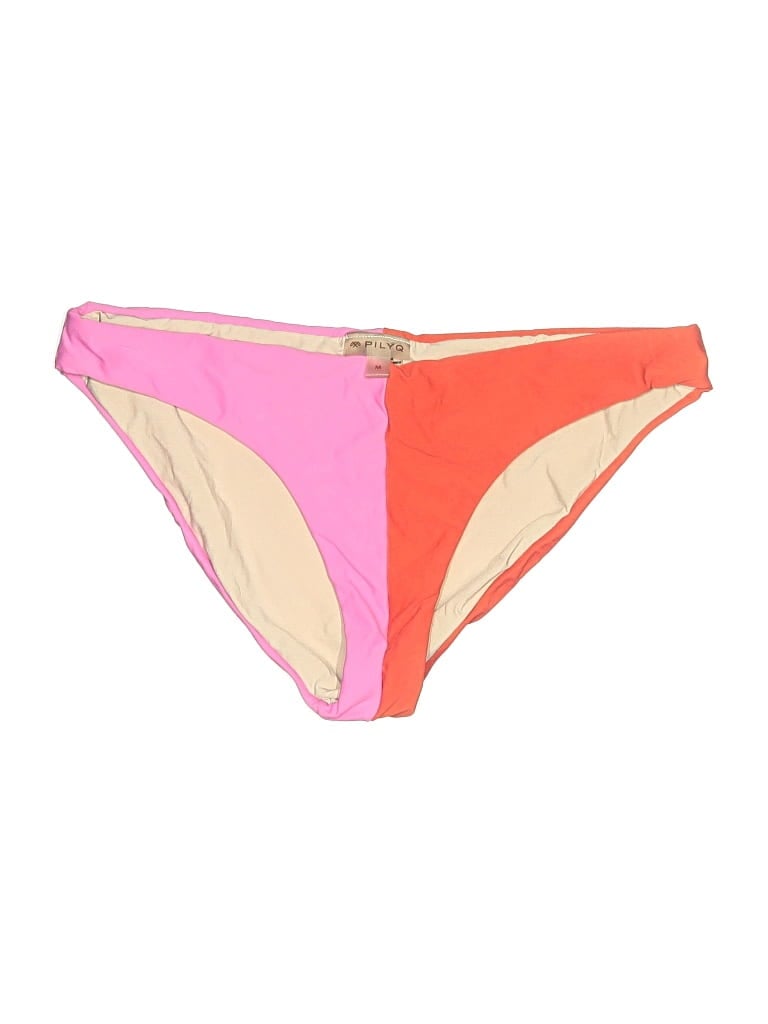 Pre-owned Pilyq Swimsuit Bottoms In Pink
