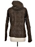 Burton 100% Polyester Solid Brown Jacket Size M - photo 2