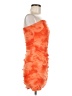 Shein Tie-dye Orange Cocktail Dress Size 6 - photo 4