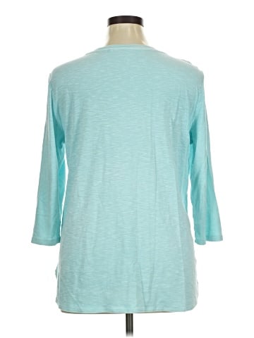 KIRKLAND Signature 3/4 Sleeve T-Shirt (view 2)