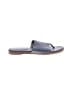 Eileen Fisher 100% Leather Blue Sandals Size 6 1/2 - photo 1