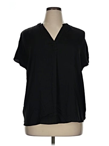 RACHEL Rachel Roy Short Sleeve Blouse (view 1)