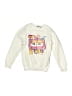 Zara Graphic Ivory White Sweatshirt Size 10 - photo 1