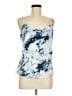 She + Sky 100% Polyester Blue Sleeveless Top Size M - photo 1