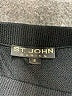 St. John Solid Black Formal Skirt Size 8 - photo 4