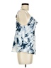 She + Sky 100% Polyester Blue Sleeveless Top Size M - photo 4