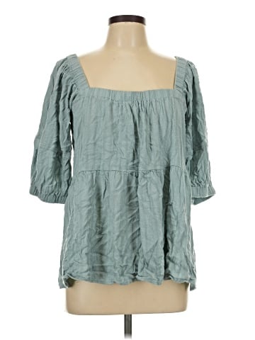 Mustard Seed 3/4 Sleeve Blouse (view 1)