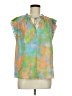 Current Air Green Sleeveless Blouse Size M - photo 1