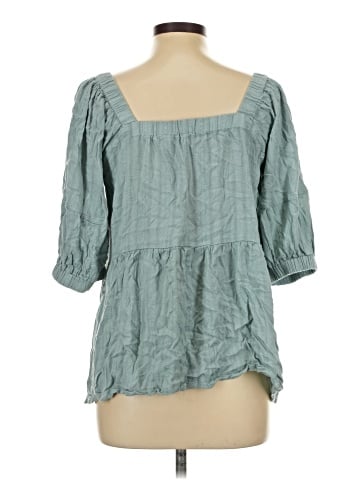 Mustard Seed 3/4 Sleeve Blouse (view 2)