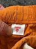 Fabkids 100% Cotton Solid Orange Board Shorts Size 18 - photo 3
