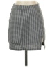Forever 21 Houndstooth Gray Casual Skirt Size XS - photo 1