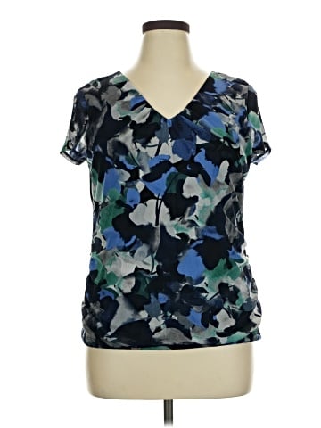212 Collection Short Sleeve Blouse (view 1)