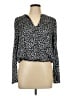 Sincerely Jules 100% Polyester Black Long Sleeve Blouse Size L - photo 1