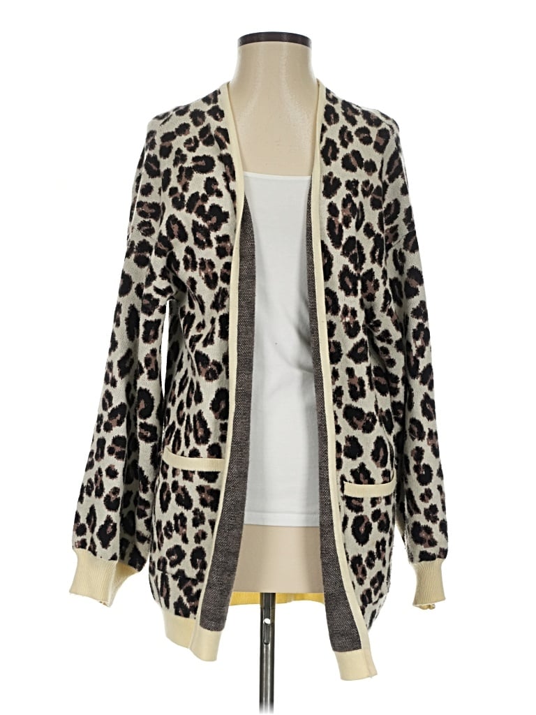 Pre-owned Porridge Cardigan Sweater In Ivory