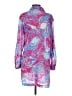 Talbots 100% Polyester Paisley Pink Casual Dress Size S - photo 2