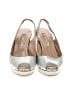 Oscar De La Renta Silver Heels Size EU 36 - photo 2