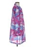 Talbots 100% Polyester Paisley Pink Casual Dress Size S - photo 4