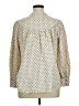 Old Navy Polka Dots Ivory Long Sleeve Blouse Size XL - photo 2