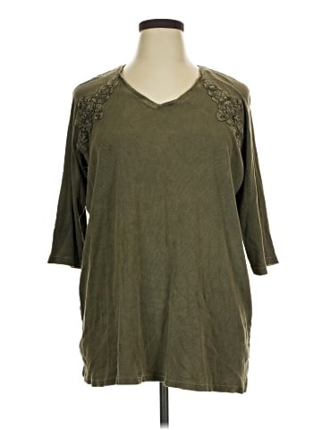 Catherines 3/4 Sleeve T-Shirt (view 1)