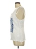 Kenar 100% Rayon White Sleeveless Blouse Size L - photo 5
