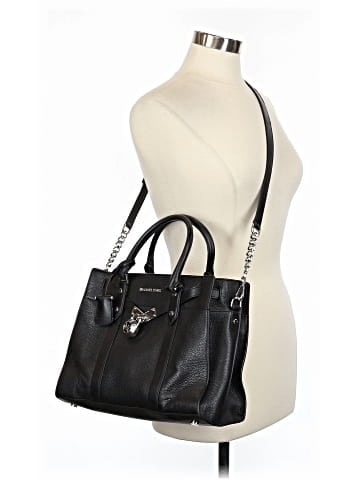MICHAEL Michael Kors Leather Satchel (view 2)