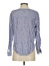 a.n.a. A New Approach Stripes Blue Long Sleeve Blouse Size S (petite) - photo 2