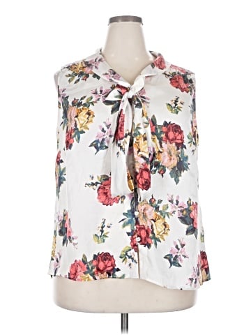 Tahari by ASL Sleeveless Blouse (view 1)