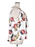 Tahari by ASL 100% Polyester Floral Ivory Sleeveless Blouse Size 2X - photo 4