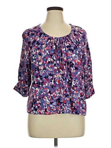 Zac & Rachel 3/4 Sleeve Blouse (view 1)