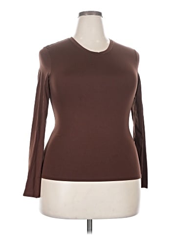 Victoria's Secret Pink 3/4 Sleeve T-Shirt (view 1)