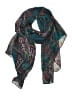 Unbranded Paisley Teal Scarf One size - photo 1